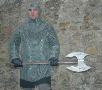 Ritter im Kettenhemd